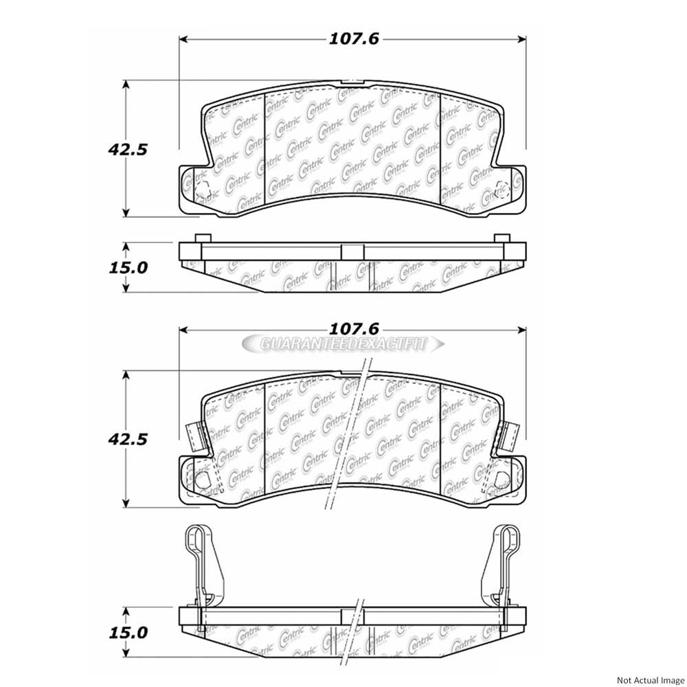 Brake Pad Set 300.03250